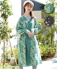 チチカカ |ボタニカルフラワーワンピース