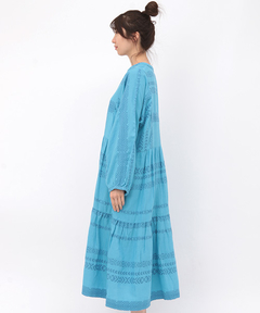 チチカカ |キカボーダージャカードワンピース