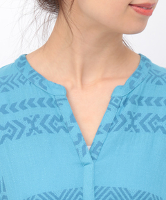 チチカカ |キカボーダージャカードワンピース