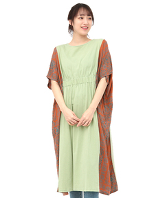 チチカカ |バンダナタイルプリントワンピース