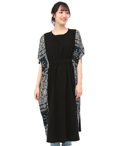 チチカカ |バンダナタイルプリントワンピース