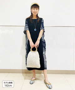 チチカカ |バンダナタイルプリントワンピース