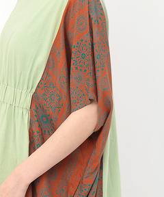 チチカカ |バンダナタイルプリントワンピース