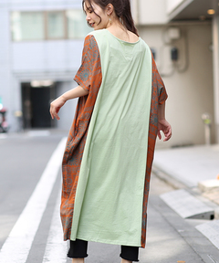 チチカカ |バンダナタイルプリントワンピース