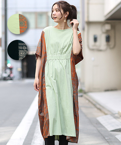 チチカカ |バンダナタイルプリントワンピース