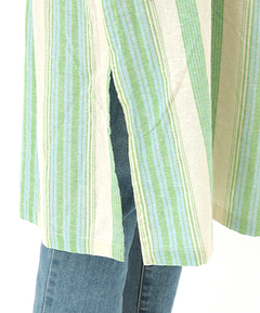 チチカカ |ナチュラルマルチストライプワンピース