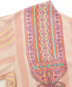 チチカカ |ナチュラルマルチストライプワンピース