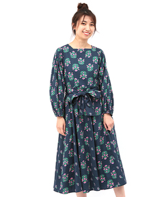 チチカカ |フロールブロックプリントワンピース