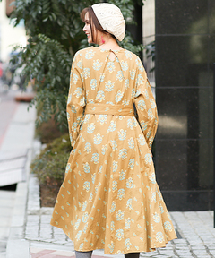 チチカカ |フロールブロックプリントワンピース