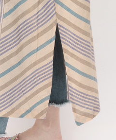 チチカカ |2WAY手織りストライプワンピース