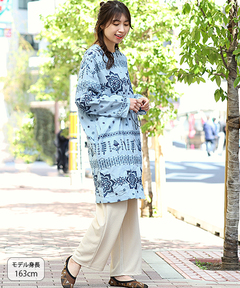 チチカカ |ボタニカル刺繍ワンピース