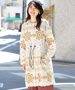 チチカカ |ボタニカル刺繍ワンピース