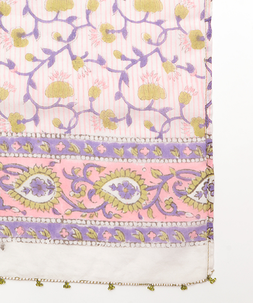 ブロックプリントスカーフ / スカーフ | エスニックファッション