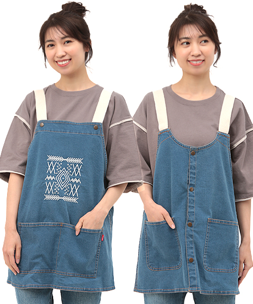 デニムキャンプエプロン / エプロン | エスニックファッション＆雑貨の