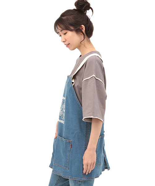 デニムキャンプエプロン / エプロン | エスニックファッション＆雑貨の