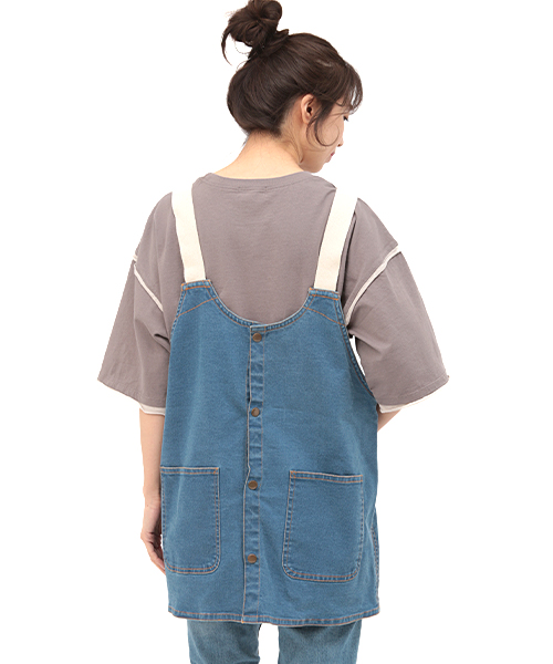 デニムキャンプエプロン / エプロン | エスニックファッション＆雑貨の