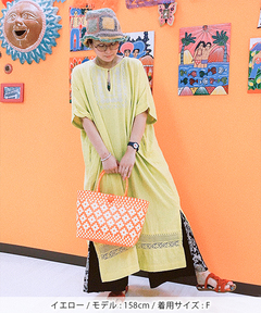 チチカカ |ハンドラクノウ刺繍ワンピース