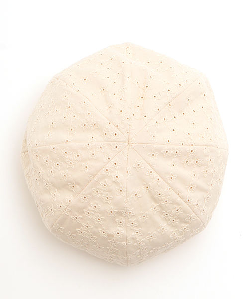 コットン刺繍レースベレー / ベレー帽 | エスニックファッション