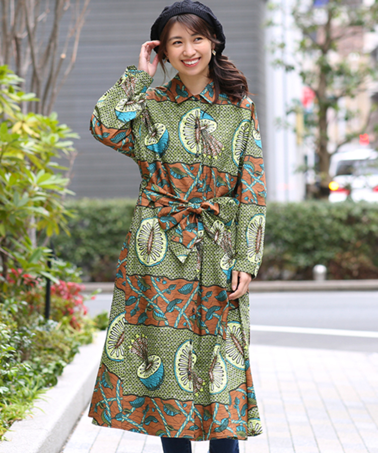 チチカカ |キウイキテンゲワンピース