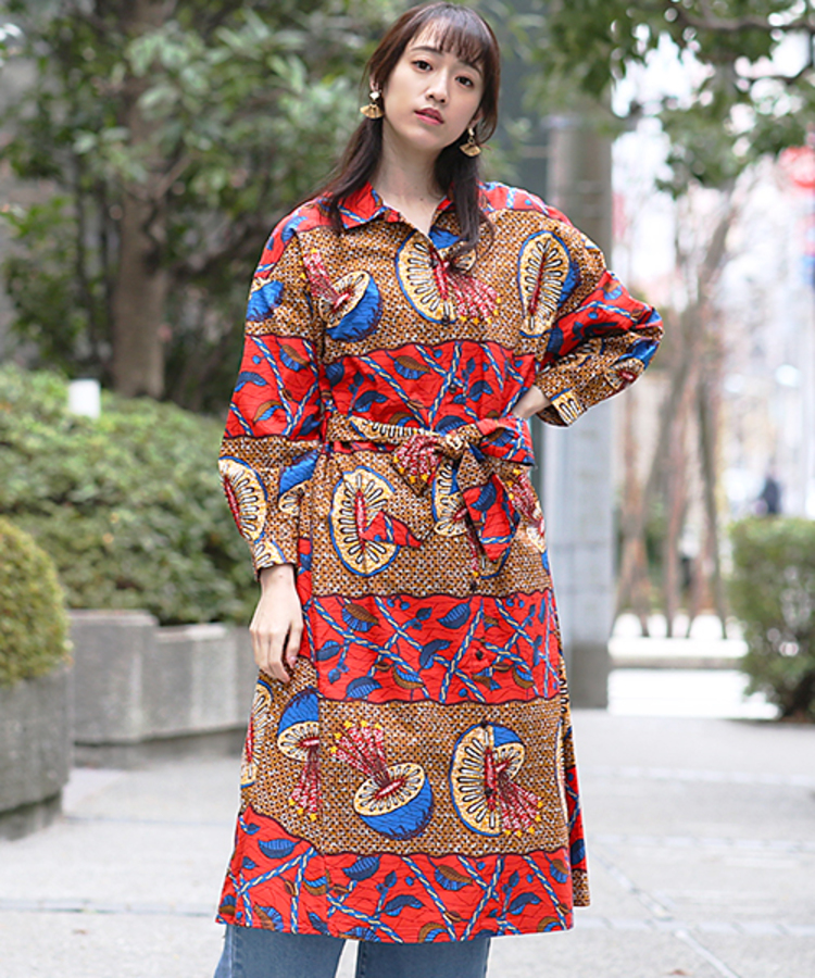 チチカカ |キウイキテンゲワンピース