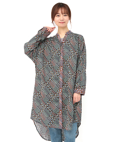 チチカカ |ドルマンシャツワンピース