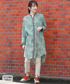 チチカカ |ドルマンシャツワンピース