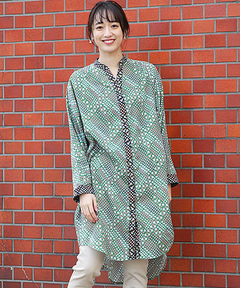 チチカカ |ドルマンシャツワンピース