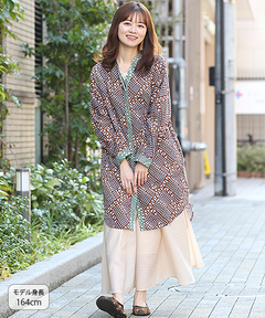 チチカカ |ドルマンシャツワンピース