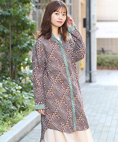 チチカカ |ドルマンシャツワンピース