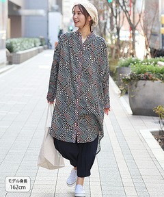 チチカカ |ドルマンシャツワンピース