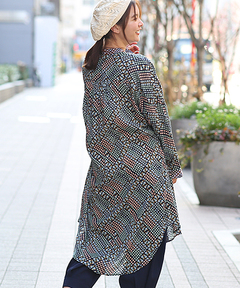 チチカカ |ドルマンシャツワンピース