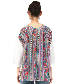 チチカカ |パッチストライププリントプルオーバー