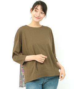 チチカカ |パッチストライププリントプルオーバー