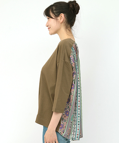 チチカカ |パッチストライププリントプルオーバー