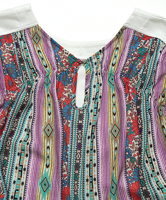 チチカカ |パッチストライププリントプルオーバー