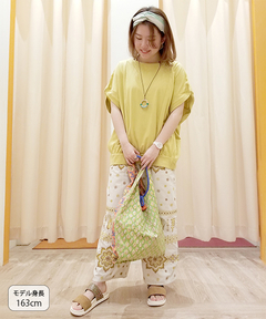 チチカカ |ドルマンカラフルコードプルオーバー