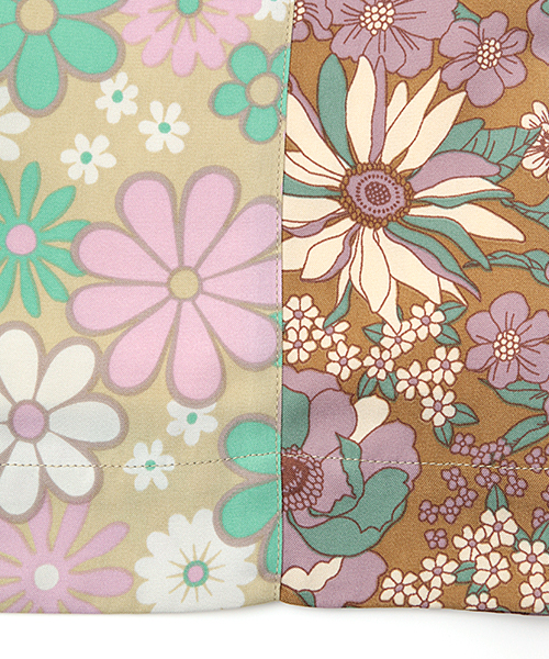 レトロフラワーパッチパンツ / パンツ | エスニックファッション