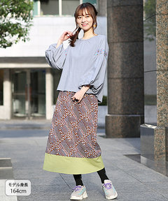 チチカカ |キカ刺繍バルーンスリーブプルオーバー