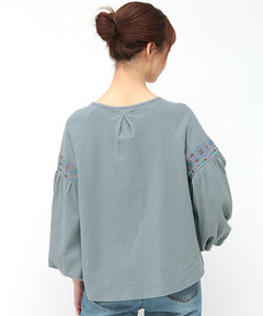 チチカカ |キカ刺繍バルーンスリーブプルオーバー