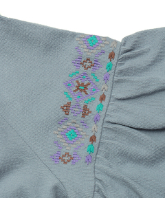 チチカカ |キカ刺繍バルーンスリーブプルオーバー