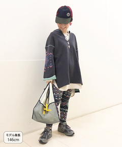 チチカカ |配色裏毛ナバホ刺繍プルオーバー