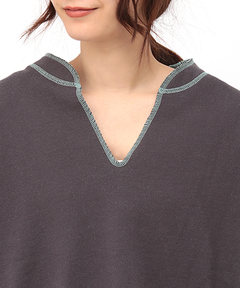 チチカカ |配色裏毛ナバホ刺繍プルオーバー