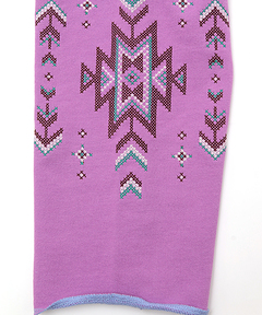 チチカカ |配色裏毛ナバホ刺繍プルオーバー