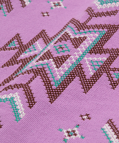 チチカカ |配色裏毛ナバホ刺繍プルオーバー