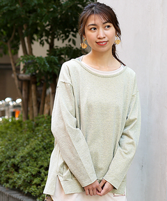 チチカカ |オリーブスクワランジャージープルオーバー