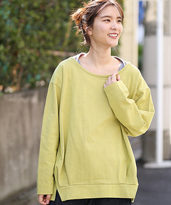 チチカカ |オリーブスクワランジャージープルオーバー