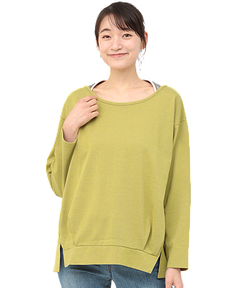 チチカカ |オリーブスクワランジャージープルオーバー