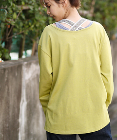 チチカカ |オリーブスクワランジャージープルオーバー