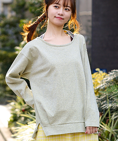 チチカカ |オリーブスクワランジャージープルオーバー