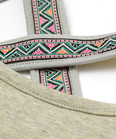 チチカカ |オリーブスクワランジャージープルオーバー